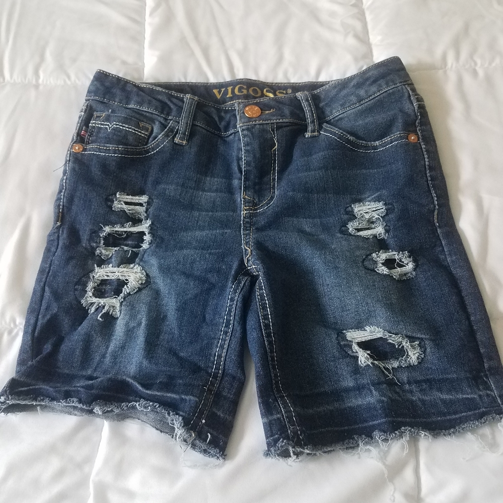 Vigoss Dark Wash Shorts